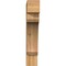 Ekena Millwork Legacy Block Rough Sawn Bracket, Western Red Cedar, 4"W x 18"D x 22"H BKT04X18X22LEC05RWR - alternate 2